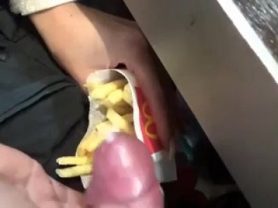 MC Donald’s jerking on french fries