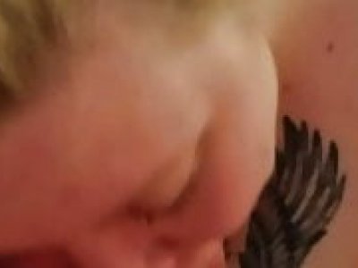 Cuty Fat Blonde Hooker Facial and Hates Cum Second Visit