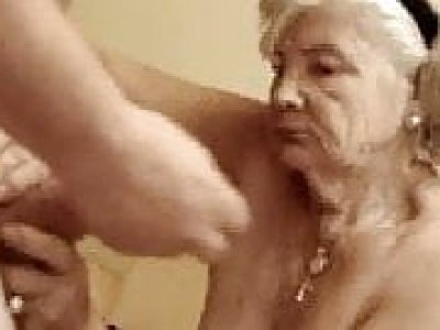 Very Old Girl Cum in Mouth