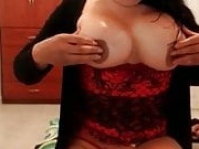 My Mature Exposed Busty Latina with sextoy up her ass