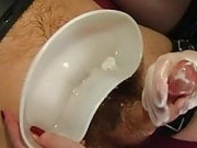 Wanked Drilled milked BDSM Slave