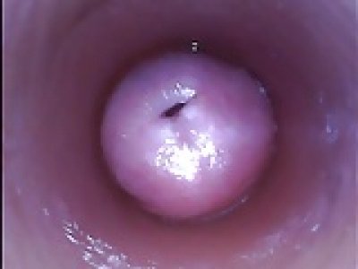 Kira - Kinky selfie (endoscope vagina cam video)