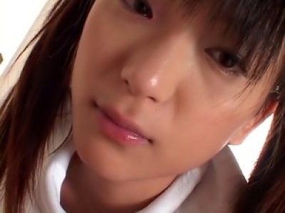 Enticing Asian Teen, Sayaka Tsutsumi Gives Sexy Homemade Bj