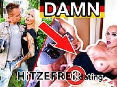 HITZEFREI.dating Blonde German Cougar (47) hooked up on street