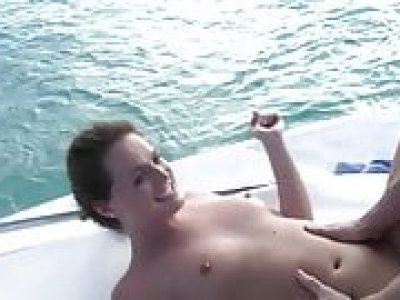 Tori fucked on boat