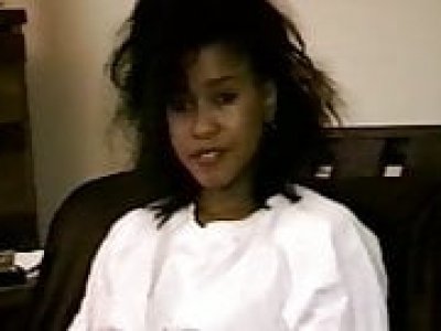 Black Interview Couch 1(1992). Crystal