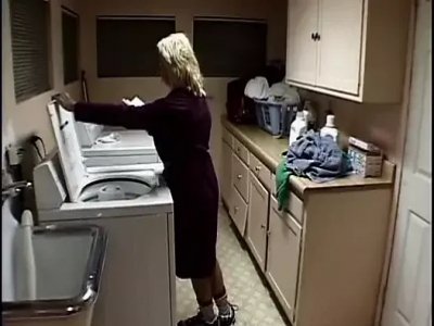 Blonde mature with lesbian niece teaches her how to masturbate
