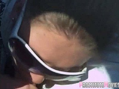 Horny Gf gives Oral in public making my cock blast her mouth and face