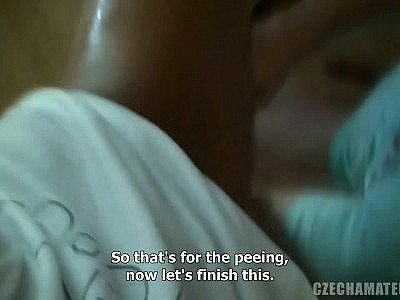 CZECH AMATEURS - Sexy BLOND Girlfriend & FELLOW