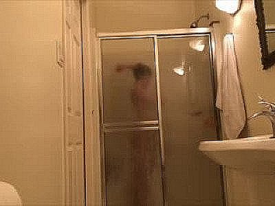 Sexy 18 year old Teen shower spy 4