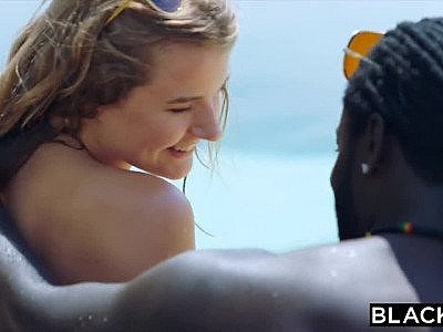 BLACKED Her First Big black cock Vacation