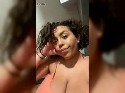 French ladies show huge tits on periscope