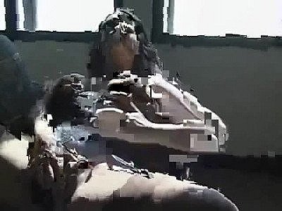 Smoking Mature touches her boobs and slit