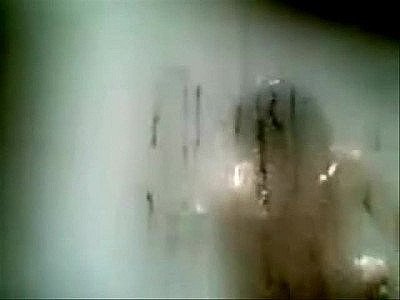 Asian mother in the shower