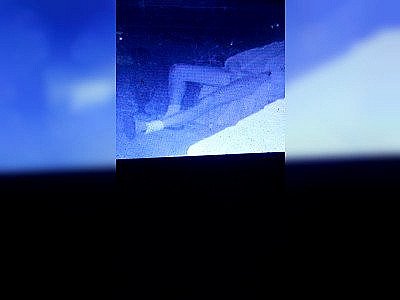 Jacking off front yard