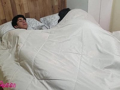 stepson gets fucked for waking up stepmom