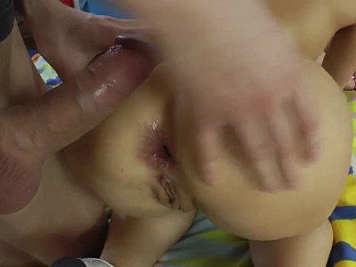 Slight young girl Jalace anal