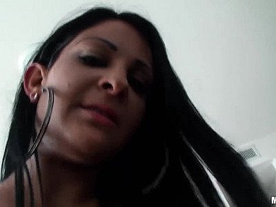 POV home session with an all natural black hair beauty HD