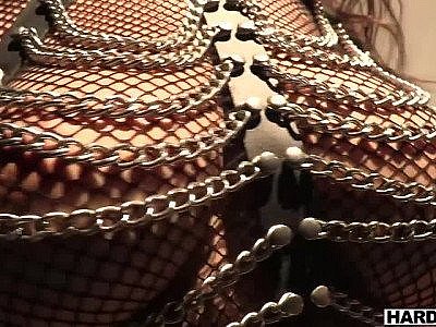 Exotic asian babe with massive natural tits analyzed HD