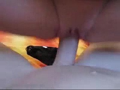 Dude gets Fellatio while watching football game