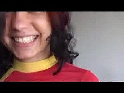 Hot hot sexy brazilian brunette beginner