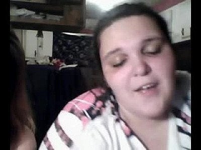 Bbw Fat Girlfriends getting wild showing ass on cam-3