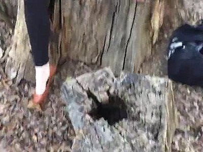 RISKY Public Young girl SQUIRT Vol 2