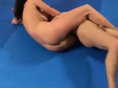 Sexy amazon mixed wrestling