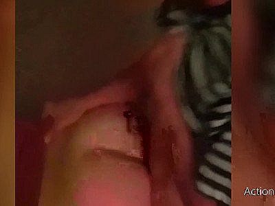 Mate Filming Doggy Style Fuck and cum on her ass. Taking dick in our living ro