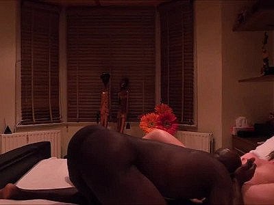 Homemade curvy wife interracial