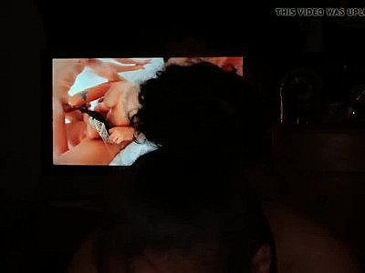 DeepThroating this Big black cock Adorably Til it cums on her Face