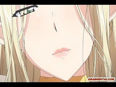 Bigboobs hentai Elf Princess wetpussy drilled in the public by ghetto anime