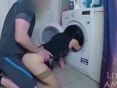 Step-mom Force Banged and get Cum in Mouth by Step-son while