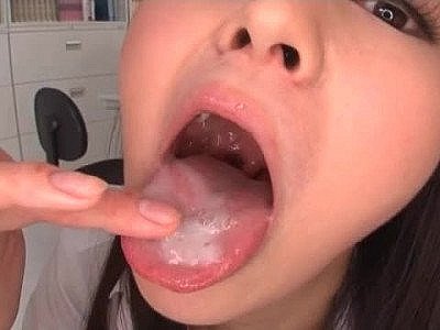 Young girl Penis Sucker Ayumi Kurebayashi Swallows Two Loads