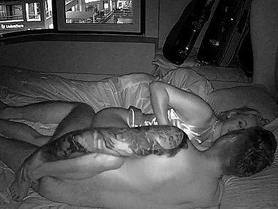 Blonde mature fucking caught on night vision