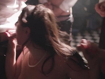 Huge tits lady Angela White feels like a girl