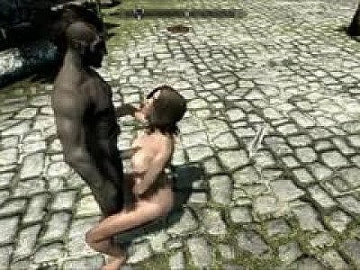 Dovakhin and Lydia having pleasant after slaughtering Solitude guards