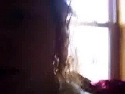 Eve talking sexy and fucking that vagina