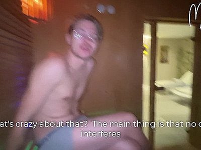 Stranger, come on, take a penis in your hand - I'll teach you how to steam i