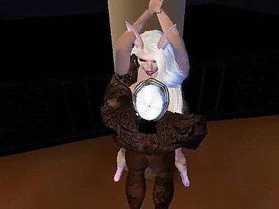 Hot bunny bimbo Bridgette getting banged by Big black cock