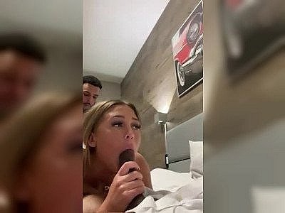 two friends enjoying a pretty horny whore after clubbing