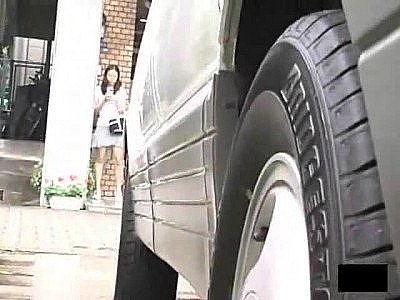 Amat Asian upskirt whores outdoors