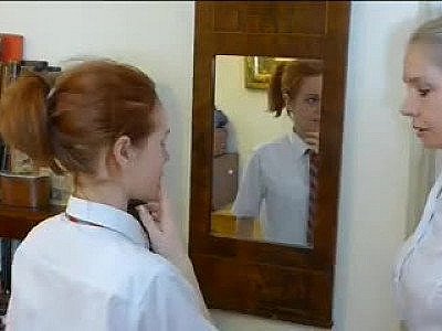 Naughty Ginger Student