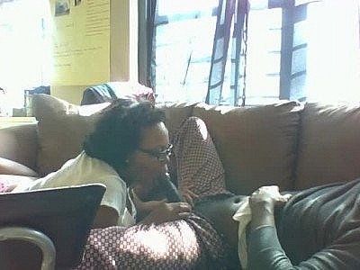 sucking my old man's huge cock