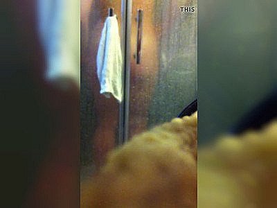 Real shower spy mom