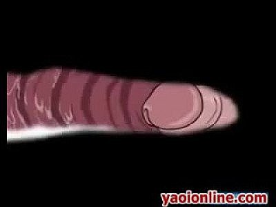 Gay cartoon having anal screw