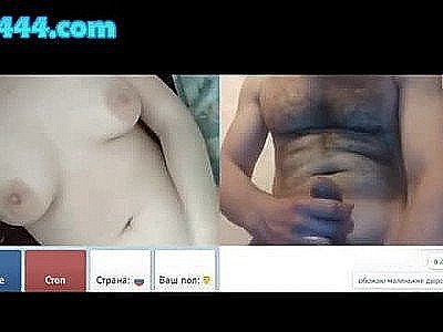 Russian girl likes my dick, cam