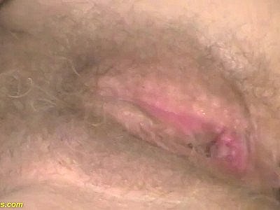 Hairy 81 years old peasant drilled
