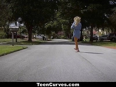 TeenCurves - (Gia Paige) Oiled Up and Hardcore Banged 720p