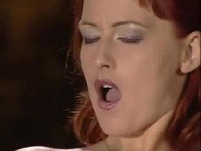 Ginger and brunette trio